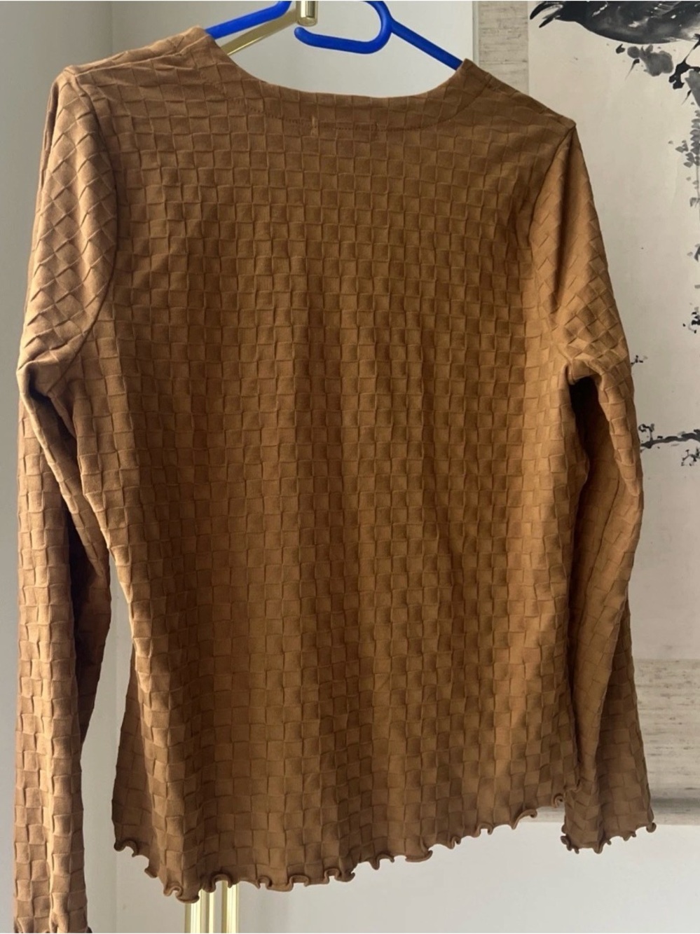 Madewell jacquard texture V-neck lightweight cardigan - Picture 2 of 10